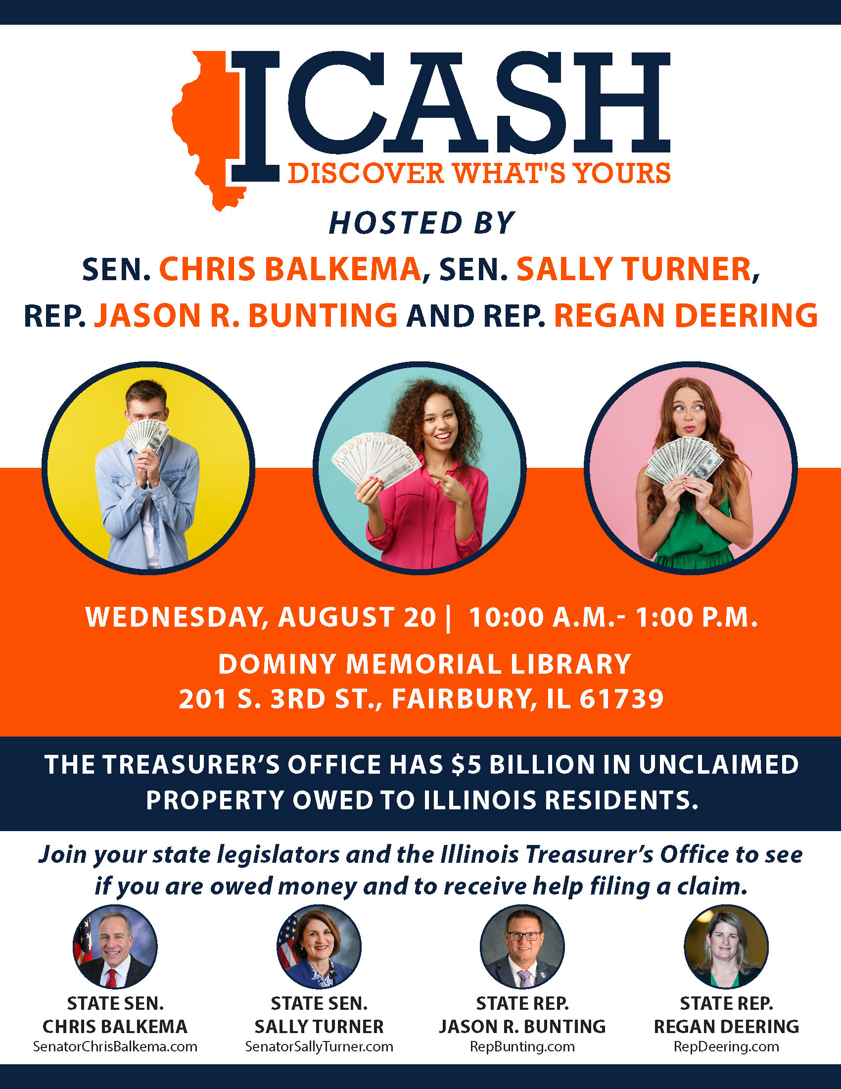 I-Cash Event in Fairbury