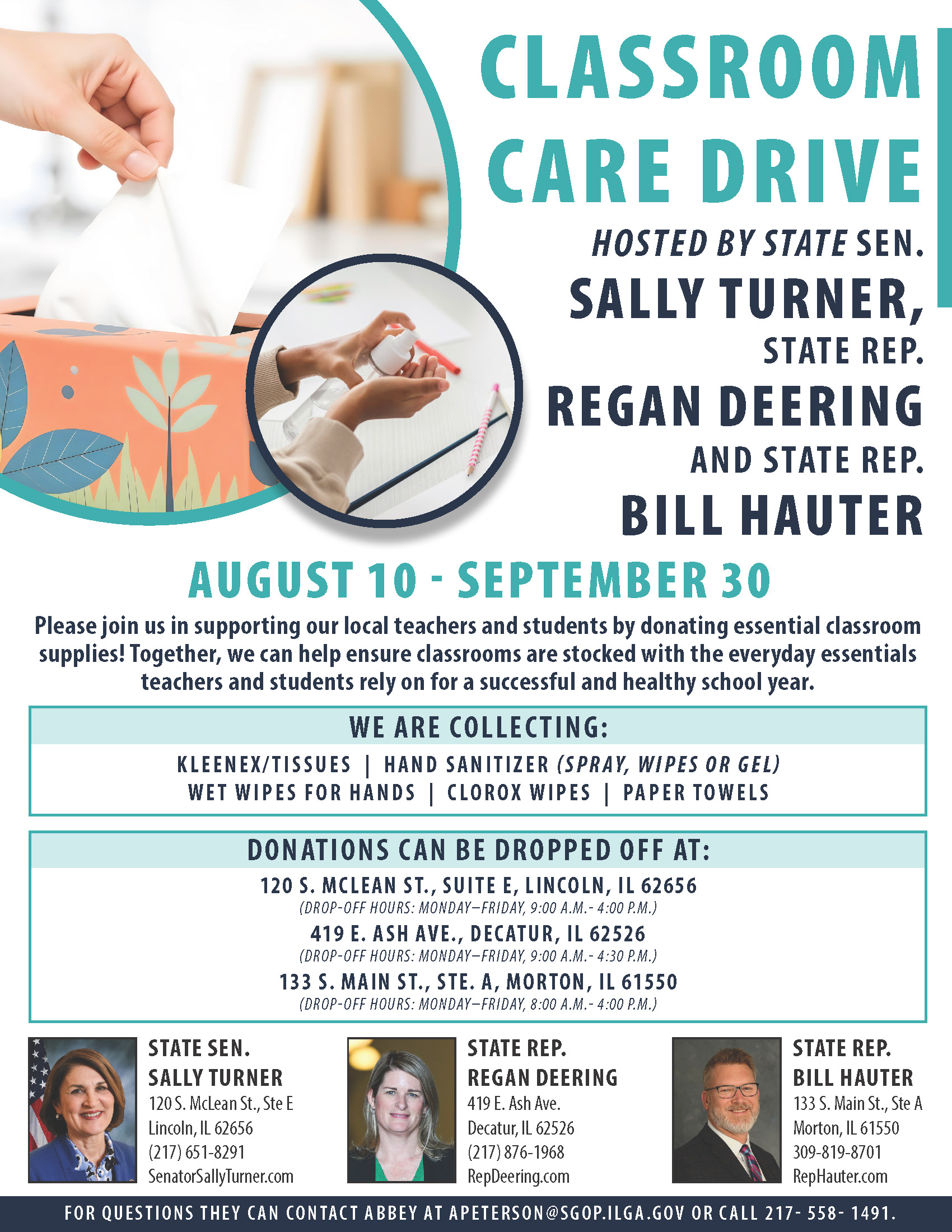 Classroom Care Drive